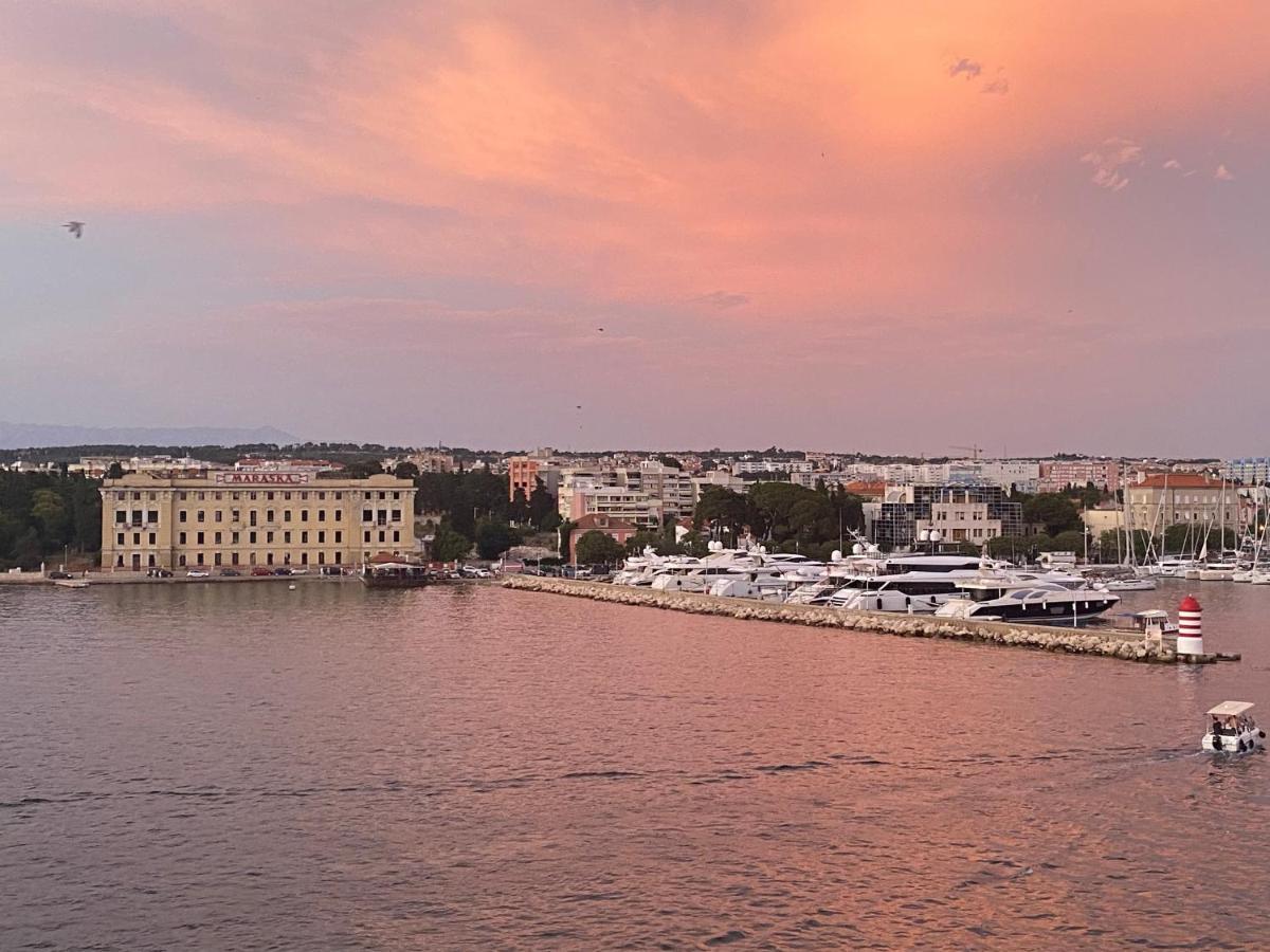 Breathtaking Sea View Condo In City Center Zadar Dış mekan fotoğraf